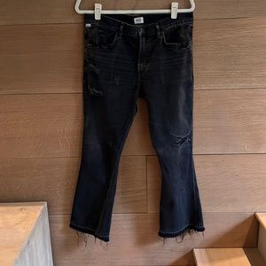 Citizens of Humanity - Sasha Twist Crop Low Slung Flare